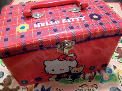 red metal hello.kitty box 1976 22525 hamburg germany|2000 Sanrio Hello Kitty 22525 Hamburg Germany Plush .